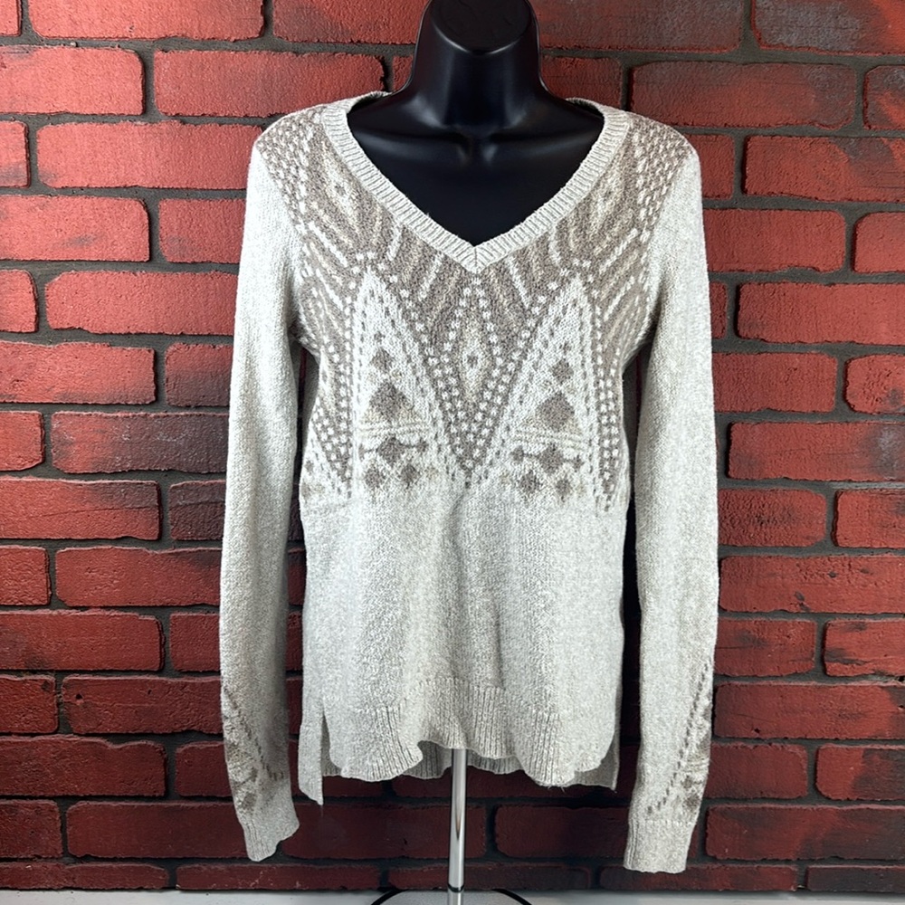 Hollister Woman's Small Nordic Sweater – Cozy, Winter, Casual
